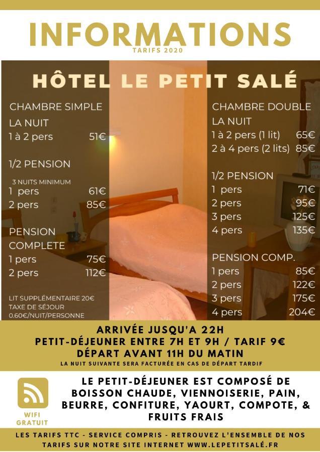 Le Petit Sale Hotel Saint-Just-le-Martel Bagian luar foto